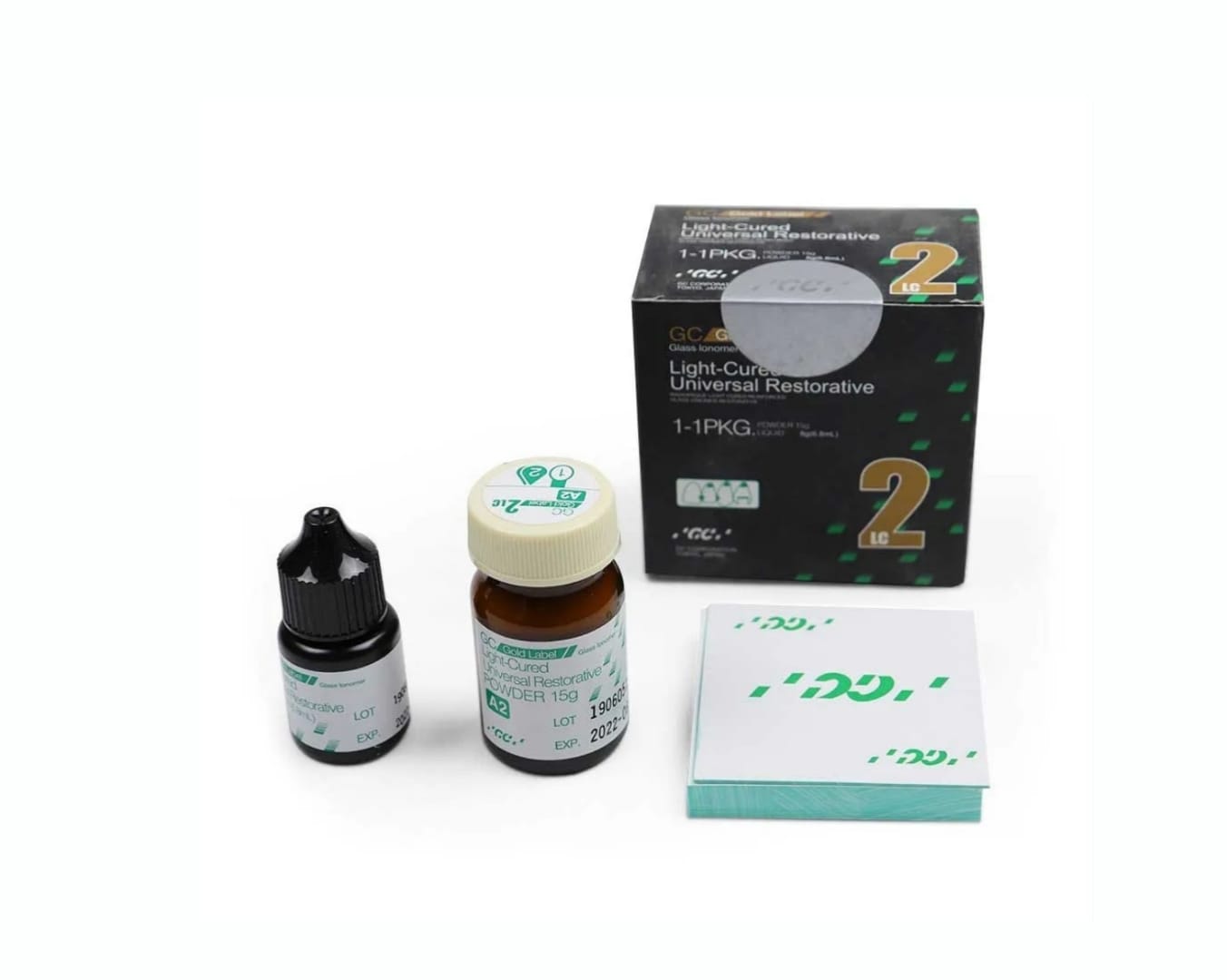 GC Gold Label 2 Light cured